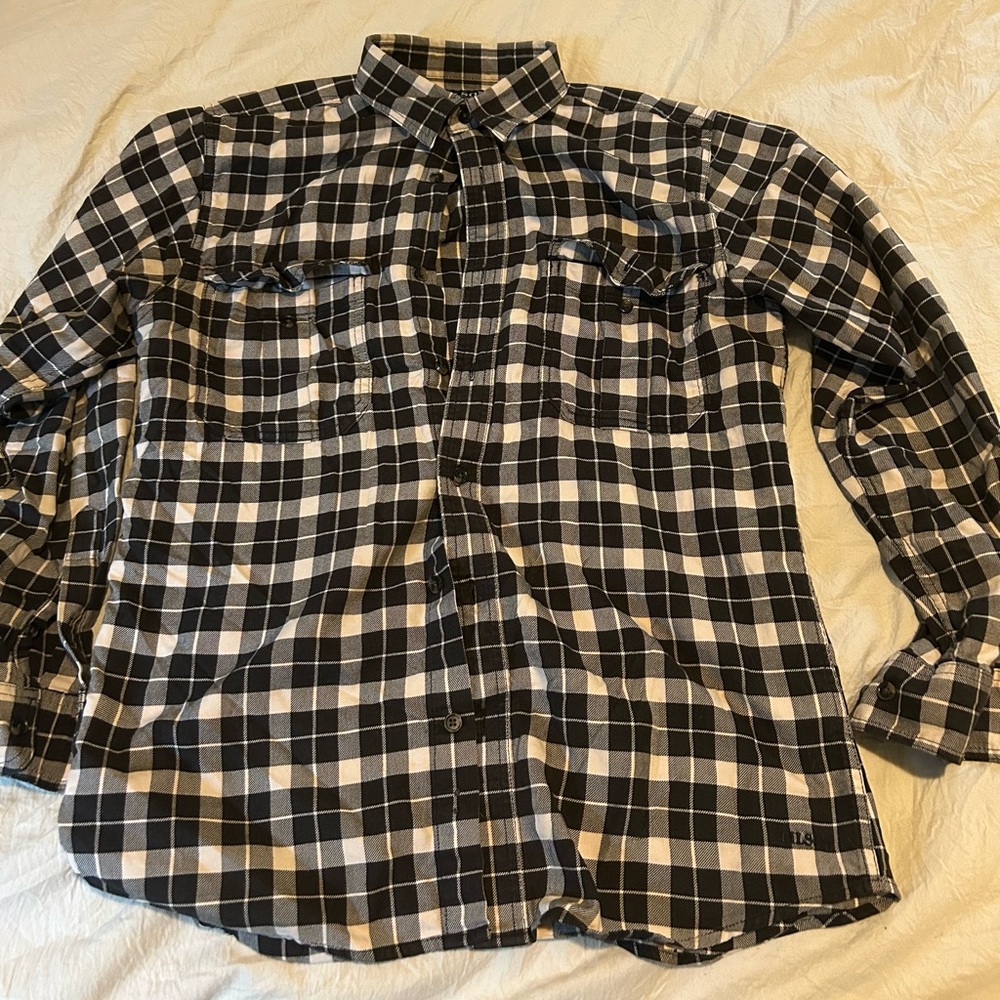 Filson Alaskan Black and White Flannel
